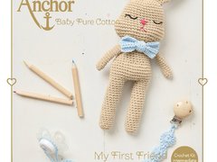 Setul de crosetat Amigurumi Anchor Baby Pure